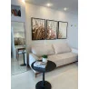 "Trio dente de leão com orvalho" Conjunto de quadros decorativos