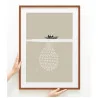 "Milagres de Jesus - Pesca milagrosa" Quadro de decoração
