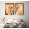 "Casal de leões" Quadros decorativos