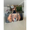 "Trio leão Natural" Conjunto de quadros decorativos