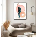 "Quadro abstrato brilho" Quadro de decoração