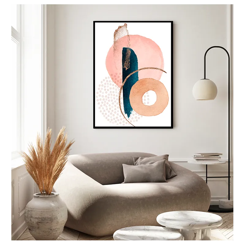 "Quadro abstrato brilho" Quadro de decoração