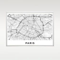 "Paris" Quadro de decoração