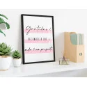 "Gratidão" Quadro de decoração