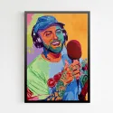 "Mac Miller" Quadro de decoração