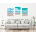 "A-mar" Conjunto de quadros decorativos