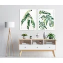 "Folhagens" Conjunto de quadros decorativos