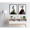 "Fashion" Conjunto de quadros decorativos