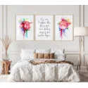 "Eu me lembro" Conjunto de quadros decorativos