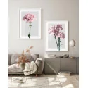 "Flores Boho" Conjunto de quadros decorativos