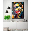 "Pintura a óleo" Conjunto de quadros decorativos