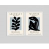 "Dupla Matisse" Conjunto de quadros decorativos