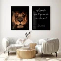 “Dupla Aquele que te guarda II" Conjunto de quadros decorativos