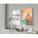"Home sweet home" Conjunto de quadros decorativos