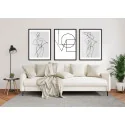 "Love fashion" Conjunto de quadros decorativos