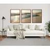 "Trio Lençois maranhenses" Conjunto de quadros decorativos