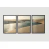 "Trio Lençois maranhenses" Conjunto de quadros decorativos