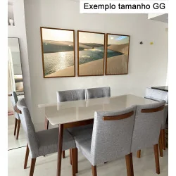 "Trio Lençois maranhenses" Conjunto de quadros decorativos