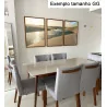 "Trio Lençois maranhenses" Conjunto de quadros decorativos