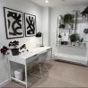 "Abstrato Moderno Minimalista" Conjunto de quadros decorativos
